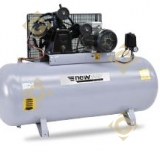 Compressors with belt drive on tank 270L D38-270 W NA NEW WAY by GUERNET