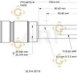 Spare parts CrankShaft k32014335s