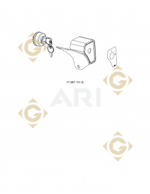 Spare parts Panel k17081111s For Engines KOHLER, by marks KOHLER