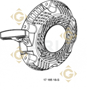 Spare parts Starter k1716518s For Engines KOHLER, by marks KOHLER