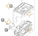 Pièces détachées Échappement k17068125s