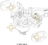 Carburateur k17853104s moteurs Kohler