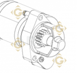 Pièces détachées Démarreur k1709811s