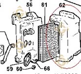 Pièces détachées Filtre à Air Complet 3700377