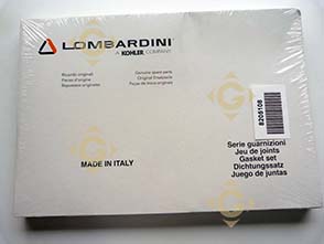 Spare parts Gasket Set 8205108 For Engines LOMBARDINI, by marks LOMBARDINI