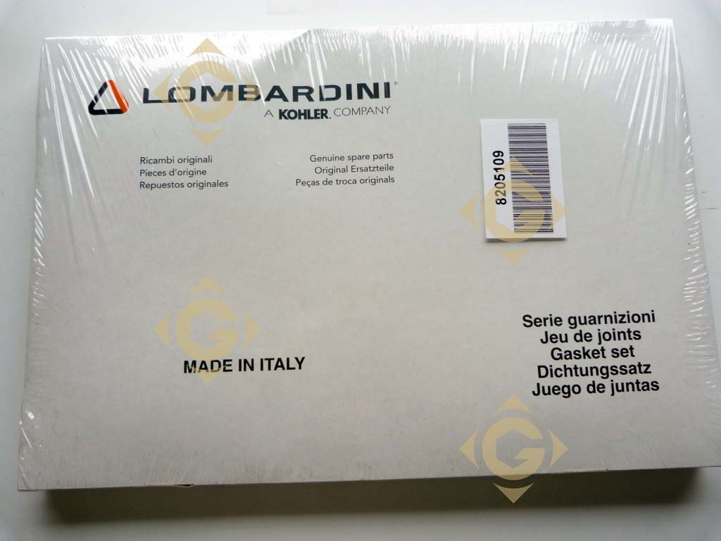 Gasket Set 8205109 engines LOMBARDINI - GDN INDUSTRIES