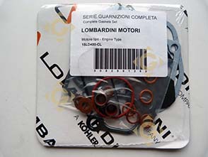 Spare parts Gasket Set 8205125 For Engines LOMBARDINI, by marks LOMBARDINI