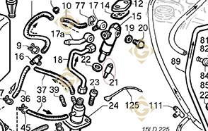 Spare parts Injector 6531643 For Engines LOMBARDINI, by marks LOMBARDINI