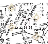 Injector 6531425 engines LOMBARDINI