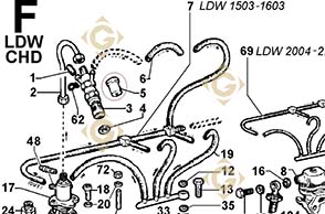 Spare parts Injector 6531468 For Engines LOMBARDINI, by marks LOMBARDINI