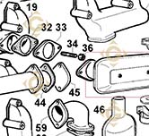 Spare parts Exhaust 5460248