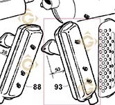 Exhaust 5460326 engines LOMBARDINI