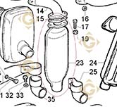 Spare parts Exhaust 5461047