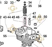 Valve Guide 4845154 engines LOMBARDINI