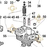 Valve Guide 4845156 engines LOMBARDINI