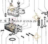 Spare parts Valve Guide 4845182