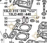 Guide Soupape 4845218 moteurs Lombardini