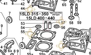 Pièces détachées Guide Soupape 4845218 Pour Moteurs Lombardini, de marque Lombardini