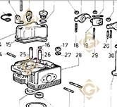 Valve Guide 4845248 engines LOMBARDINI