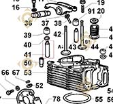 Valve Guide 4845247 engines LOMBARDINI