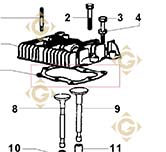 Spare parts Head Gasket Std 4730722