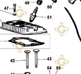 Head Gasket Std 4730529 engines LOMBARDINI