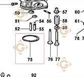 Spare parts Head Gasket 0,70 4730146