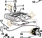 Head Gasket Std 4730537 engines LOMBARDINI