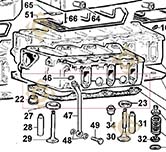 Head Gasket 1,80 4730622 engines LOMBARDINI