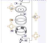 Spare parts Air Prefilter k2408305s