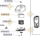 Spare parts Air Prefilter k1808305s