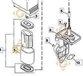 Spare parts Air Prefilter k6308304s