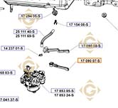 Spare parts Lever k1709007s