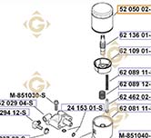 Spare parts Oil Filter k5205002s