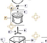 Spare parts Air Cleaner k1208305s