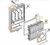 Air Cleaner k6308319s engines KOHLER