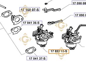 Spare parts Carburetor k1785396s For Engines KOHLER, by marks KOHLER
