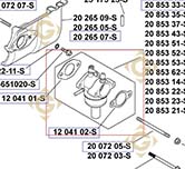 Spare parts Carburetor k2085333s