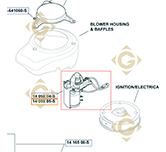 Electric Starter k1409805s engines KOHLER