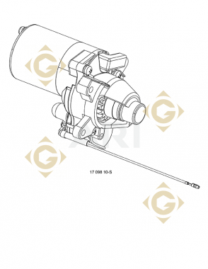 Pièces détachées Démarreur k1709810s Pour Moteurs Kohler, de marque Kohler