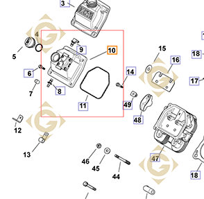 Spare parts Fuel Pump k2455912s For Engines KOHLER, by marks KOHLER