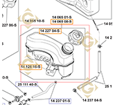 Spare parts Tank k1406508s