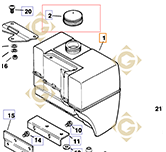 Tank Cap k2517302s engines KOHLER