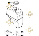 Tank Cap k2517320s engines KOHLER