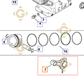 Spare parts Connecting Rod k1706701s