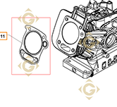 Spare parts Head Gasket k1784101s