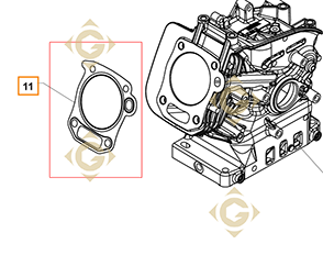 Spare parts Head Gasket k1784101s For Engines KOHLER, by marks KOHLER