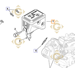 Pièces détachées Echappement k1706855s Pour Moteurs Kohler, de marque Kohler