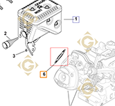 Exhaust Gasket k1704109s engines KOHLER