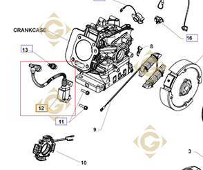 Spare parts Module Ignition k1758401s For Engines KOHLER, by marks KOHLER